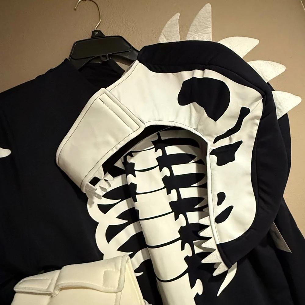 Dino Skeleton Glow-in-Dark Adult Costume - PB